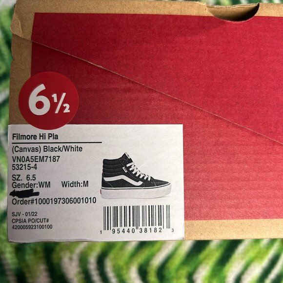 Vans Platform High tops sz 6.5 - Picture 3 of 5